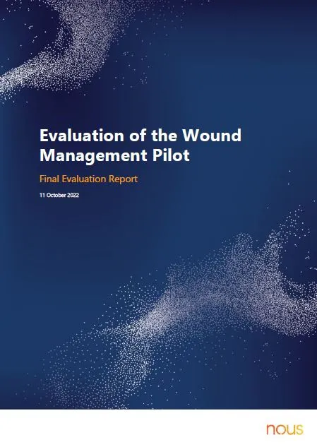 Final Evaluation Report - Evaluation of the Wound Management Pilot