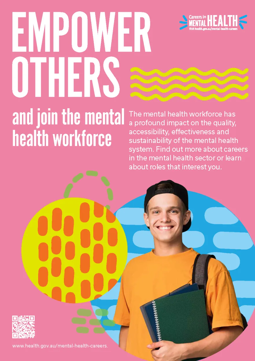 Mental health careers – Poster – Empower others