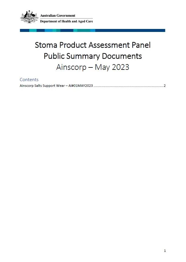 Ainscorp Public Summary Document Collection