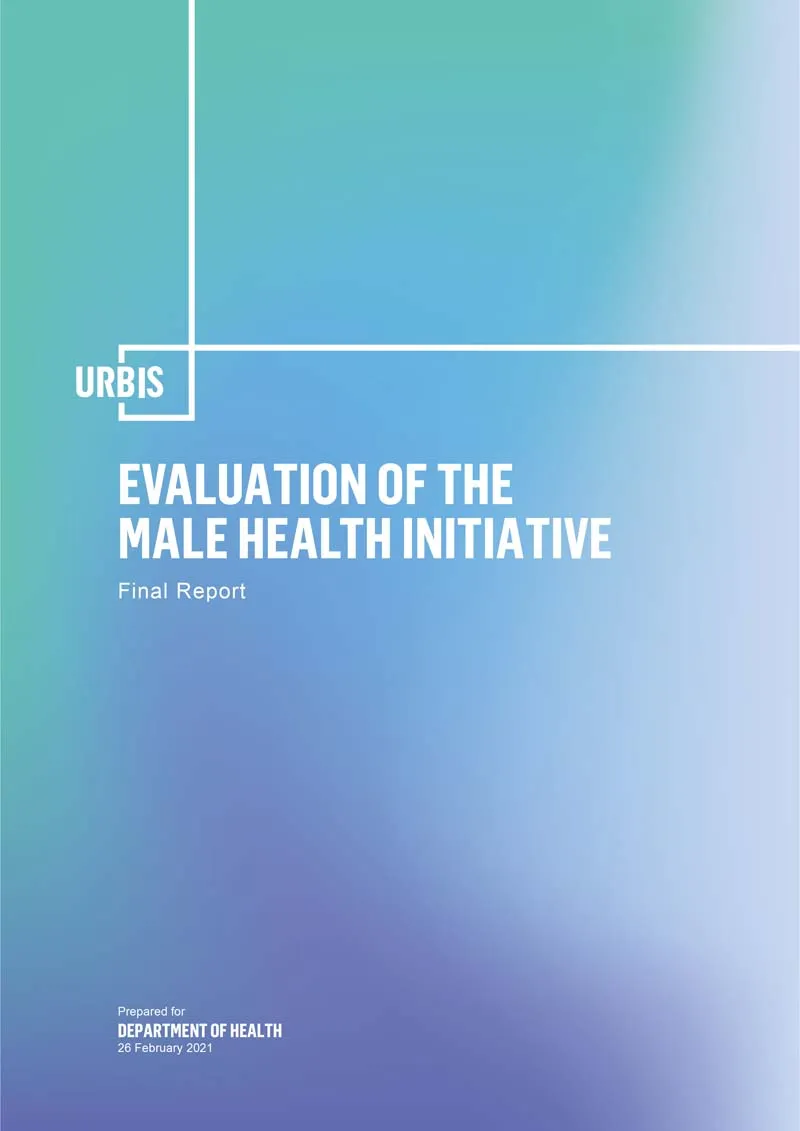 Male Health Initiative – Evaluation report
