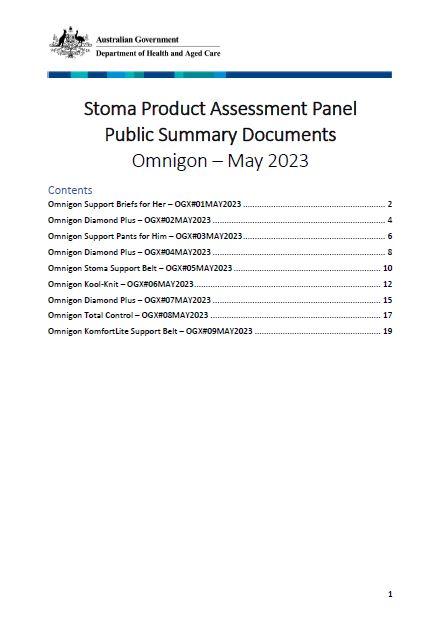Omnigon Public Summary Document Collection - May 2023
