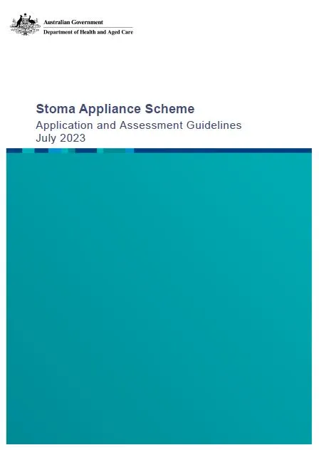 Stoma Appliance Scheme application and assessment guidelines