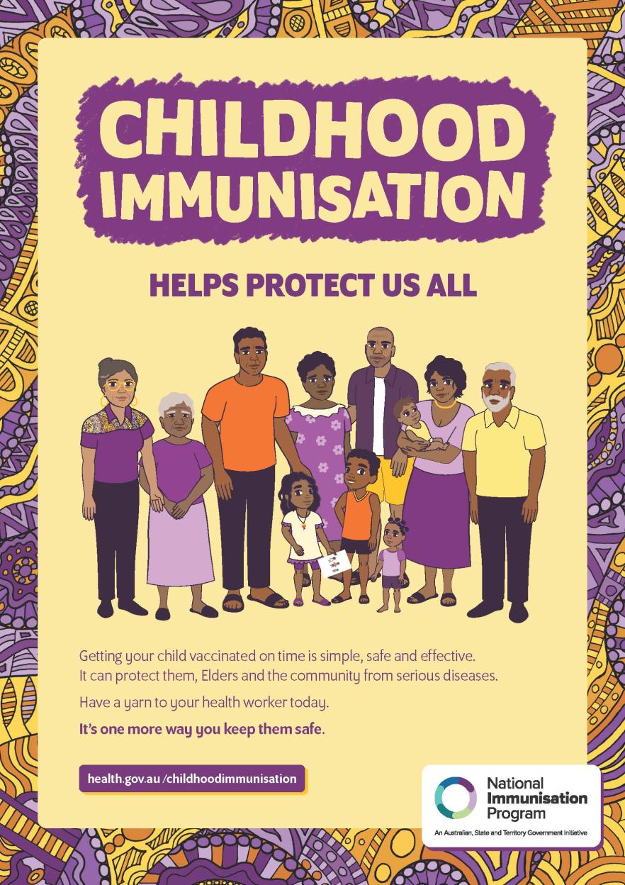 Childhood Immunisation helps protect us all
