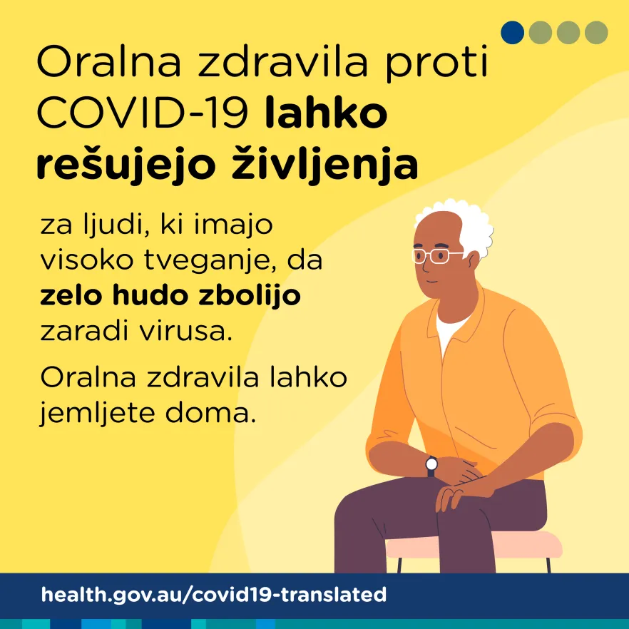Peroralna protivirusna zdravila za COVID-19 lahko rešijo življenja
