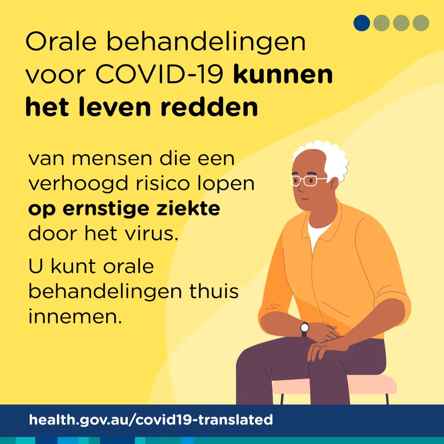 Antivirale orale behandelingen tegen COVID-19 kunnen van levensbelang zijn