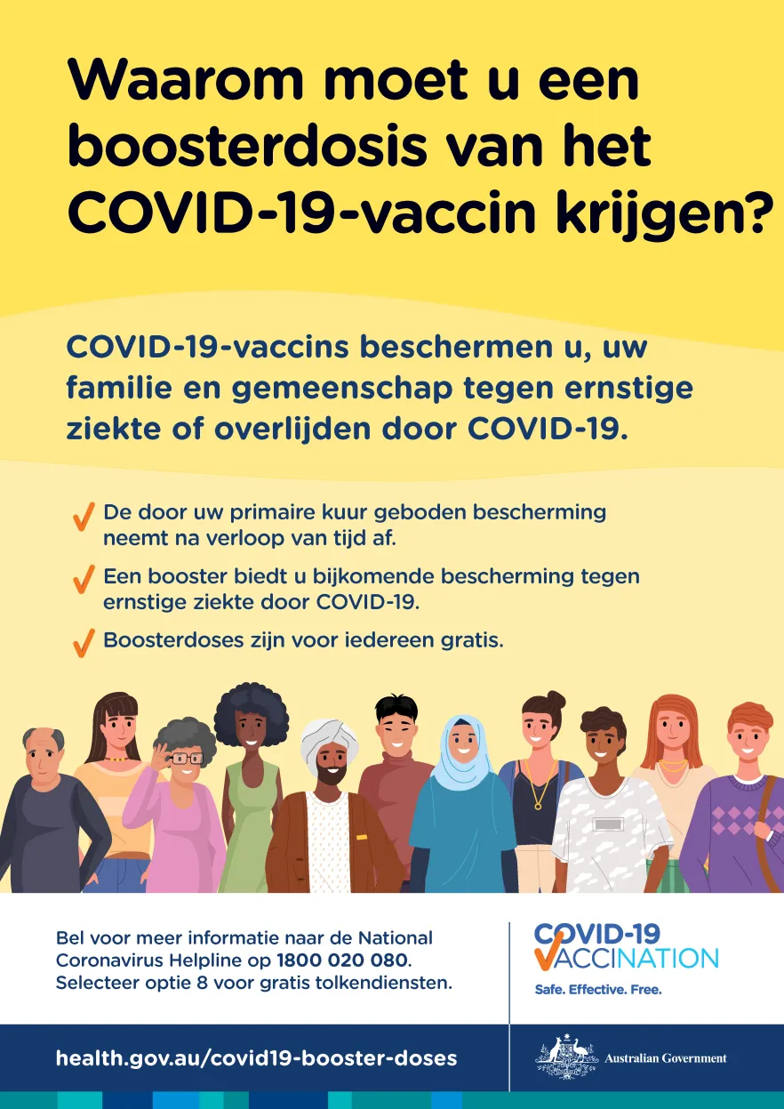 Waarom moet ik een COVID-19-vaccinboosterdosis krijgen?