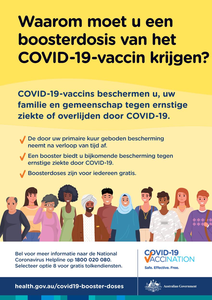 Waarom moet ik een COVID-19-vaccinboosterdosis krijgen?