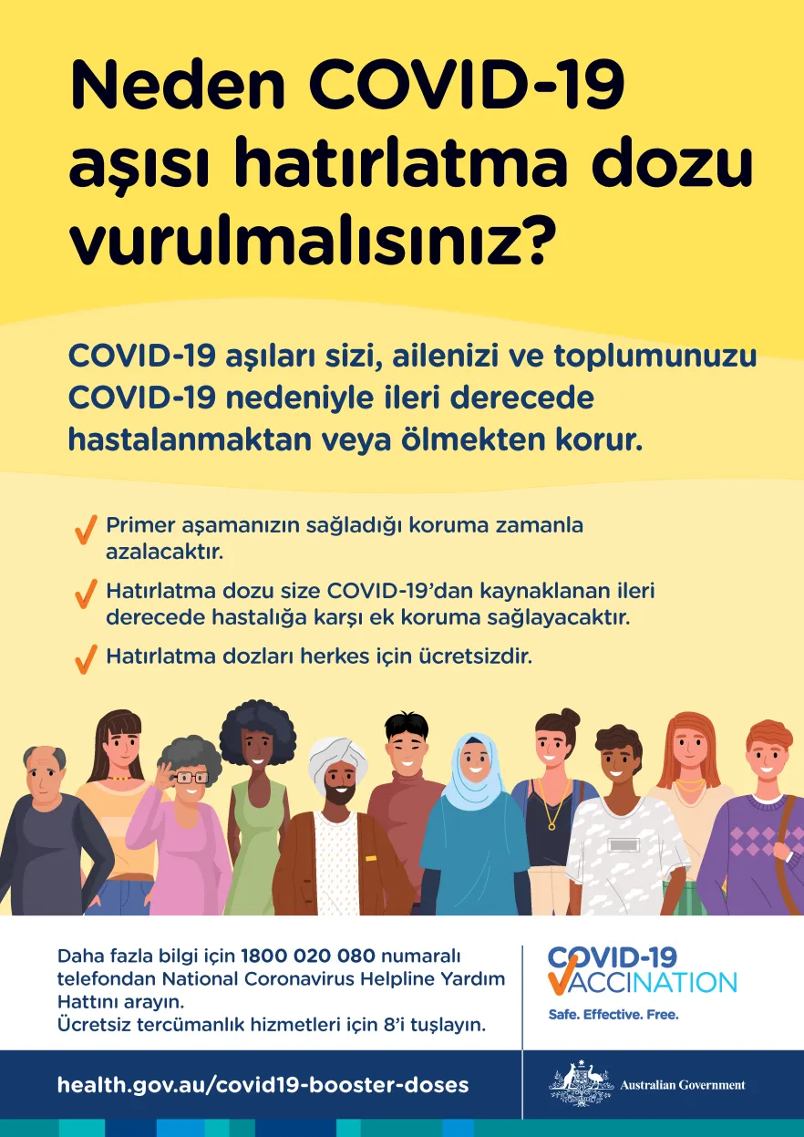 Neden COVID-19 takviye dozu vurulmalıyım?