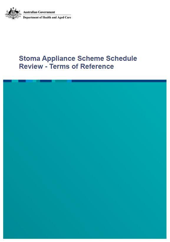 Stoma Appliance Scheme Schedule Review Terms of Reference