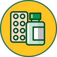 icon of medical pill packet