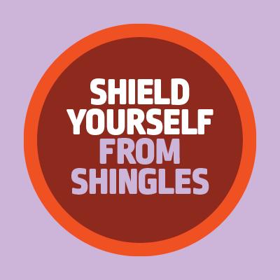 Shield yourself from shingles logo