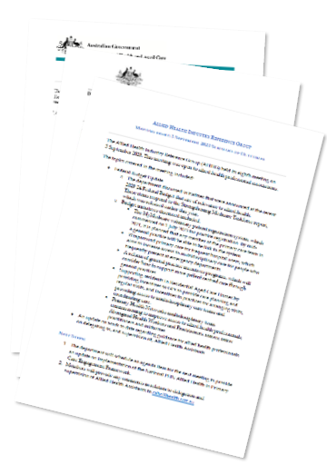 Meeting outcomes cover image
