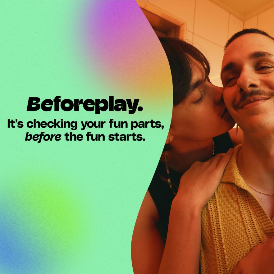 Beforeplay. It's testing your fun parts, before the fun starts.