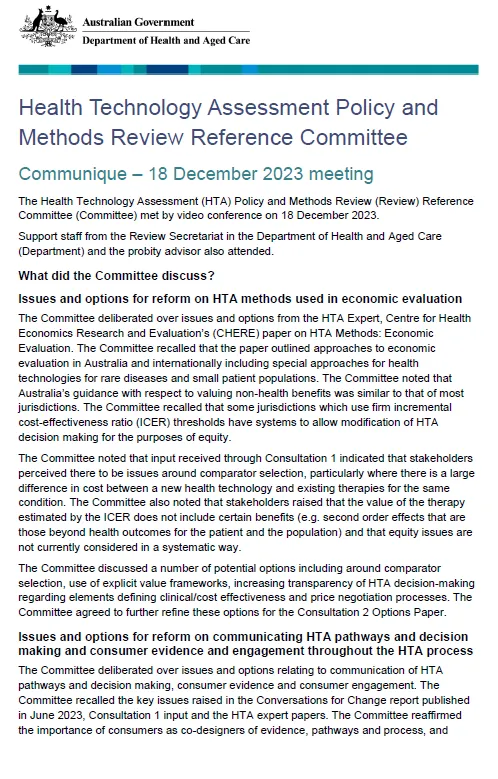 Cover page Communique – 18 December 2023 meeting 32