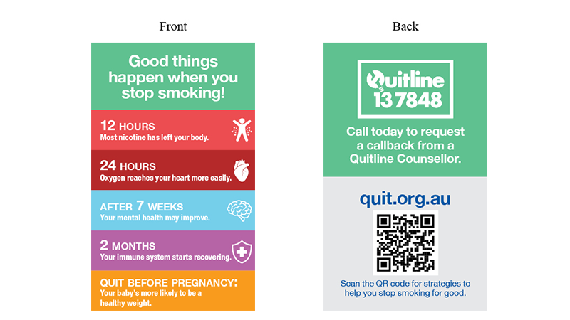 Examples of health promotion inserts