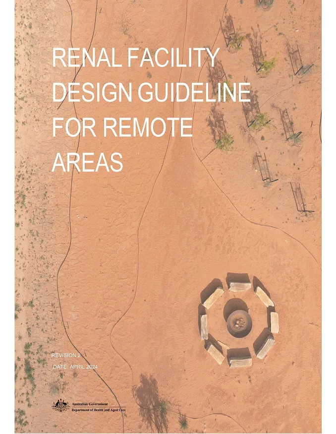 Cover page for the Renal facility design guidelines