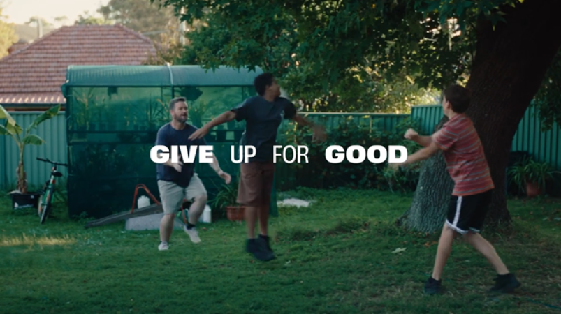 Video cover image showing backyard scene