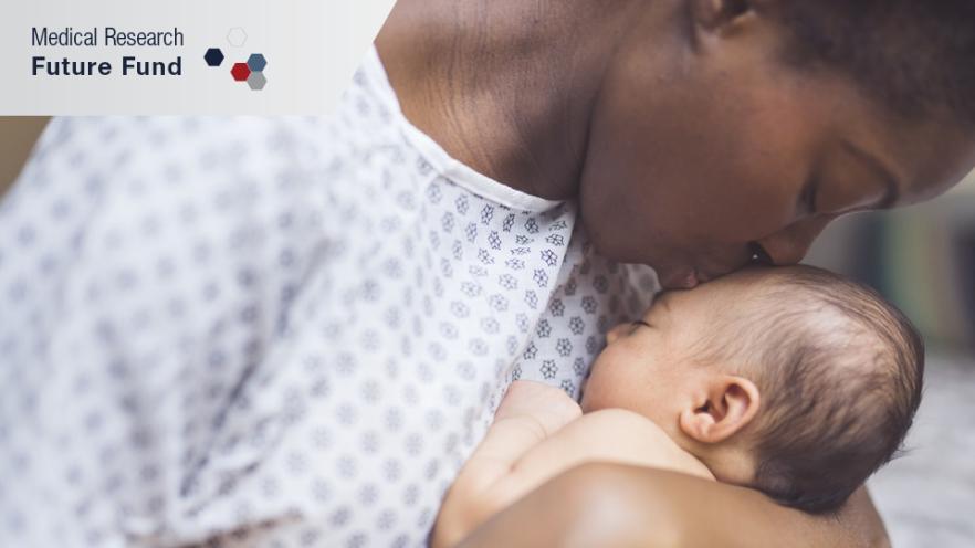 Mother with newborn baby