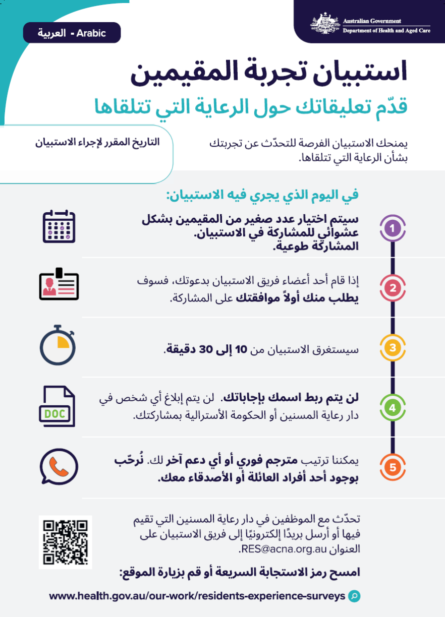 Poster cover image in Arabic