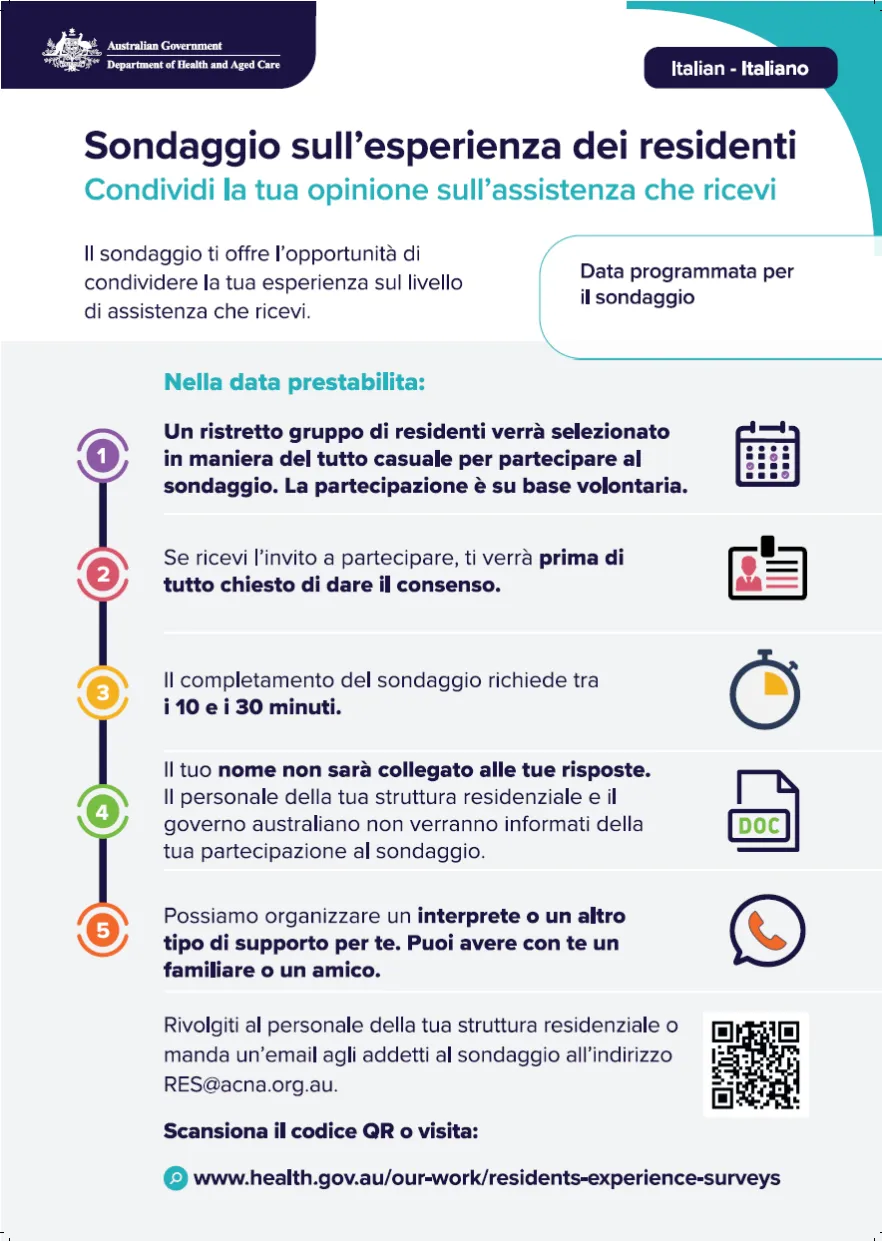 Poster cover image in Italian