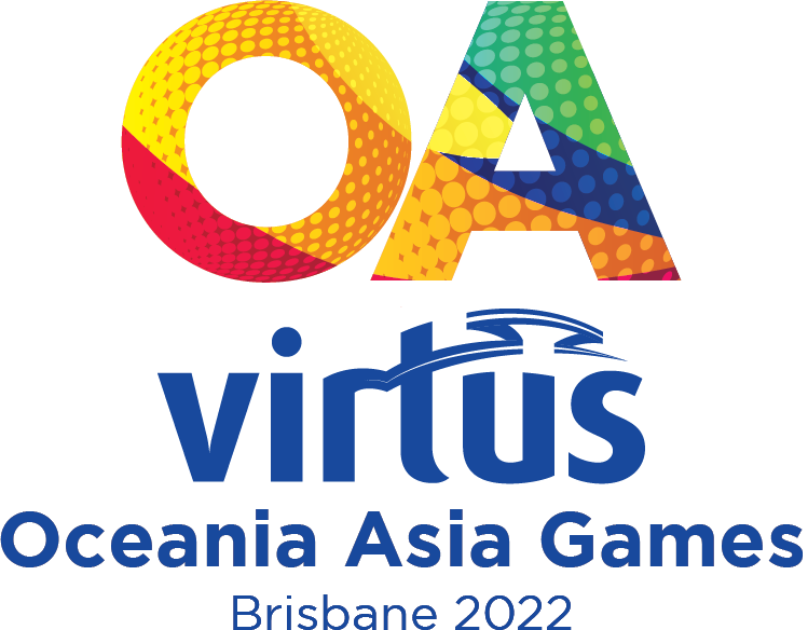Virtus Oceania Asia Games 2022 logo