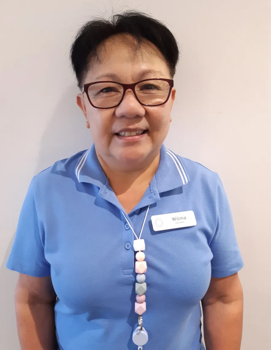 Photo of aged care volunteer Wilma
