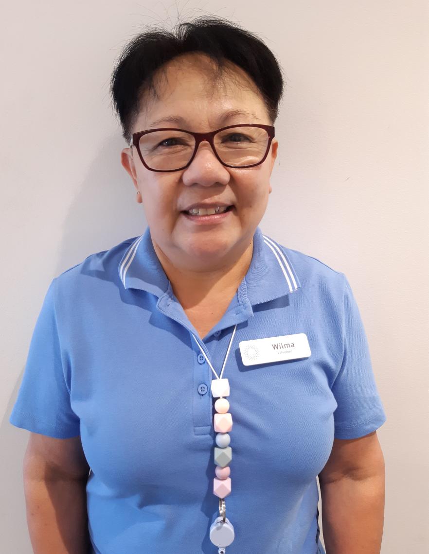 Photo of aged care volunteer Wilma