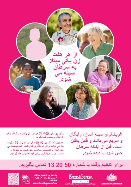 Breast Poster_Farsi - Persian