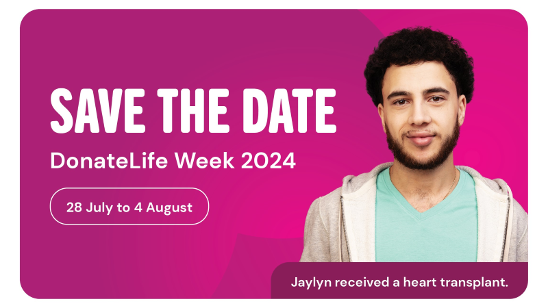 Save the date for DonateLife Week 2024