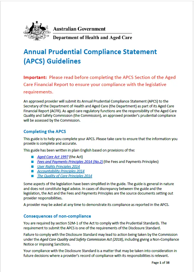 APCS guidelines image
