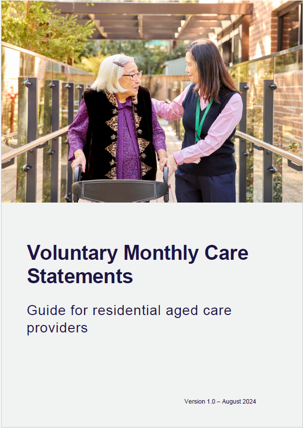 Monthly Care Statements guide