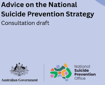 Advice on the National Suicide Prevention Strategy - Consultation Draft