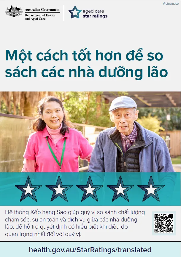Star Ratings campaign poster (Vietnamese)