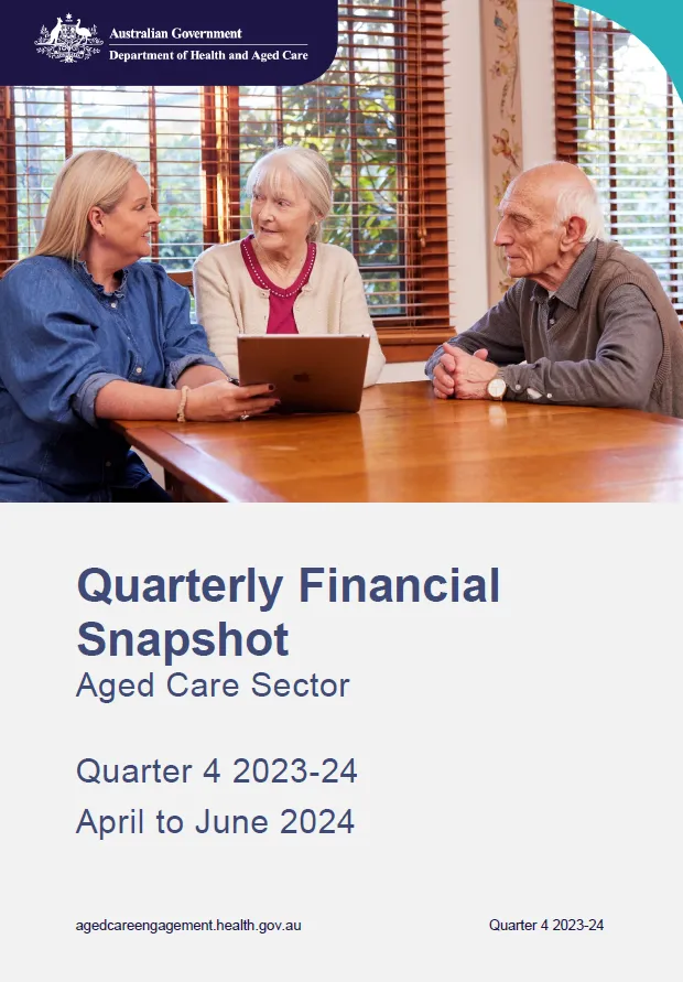 Quarterly financial snapshot of the aged care sector – Quarter 4 2023–24
