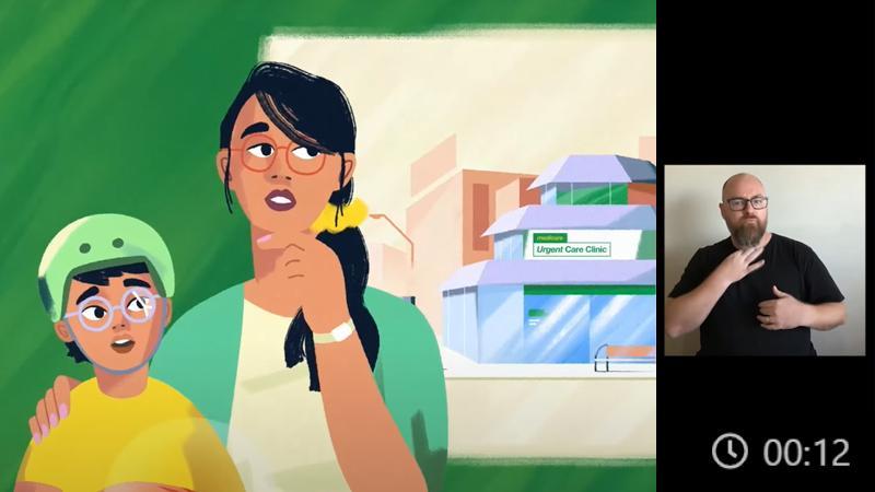 That’s a case for a Medicare Urgent Care Clinic – 15s video – Auslan