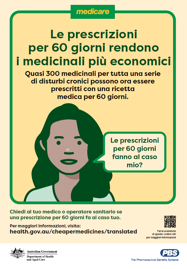 Cover image Italian A3 poster