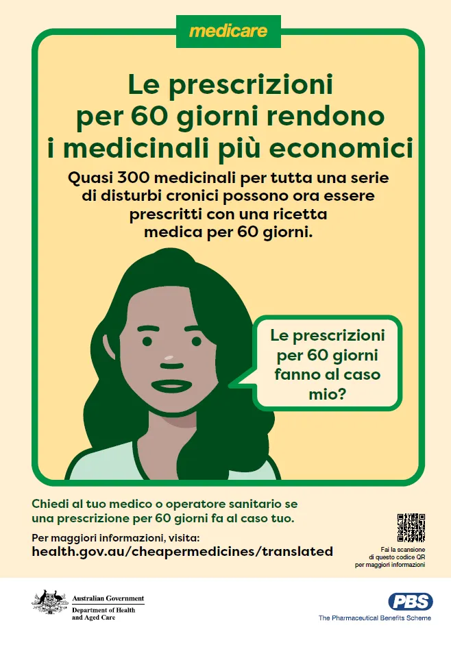Image of Italian A4 poster