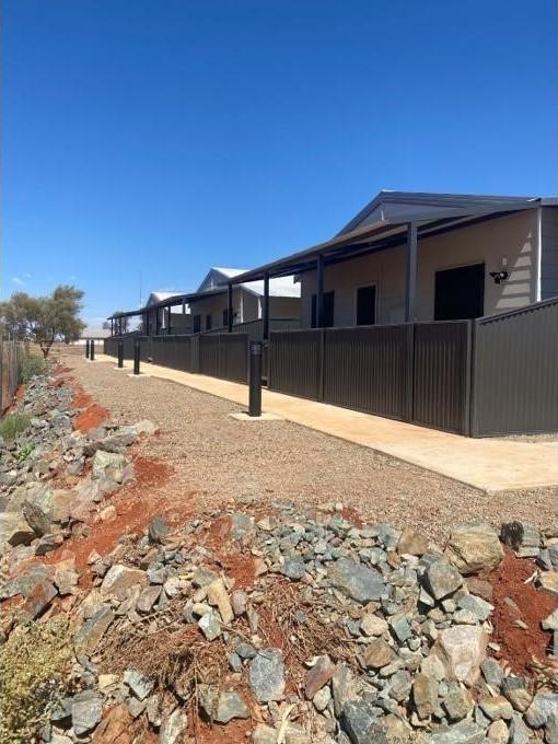 Staff housing in Wiluna complete