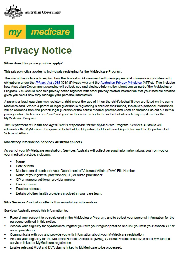 Cover image_MyMedicare Privacy Notice