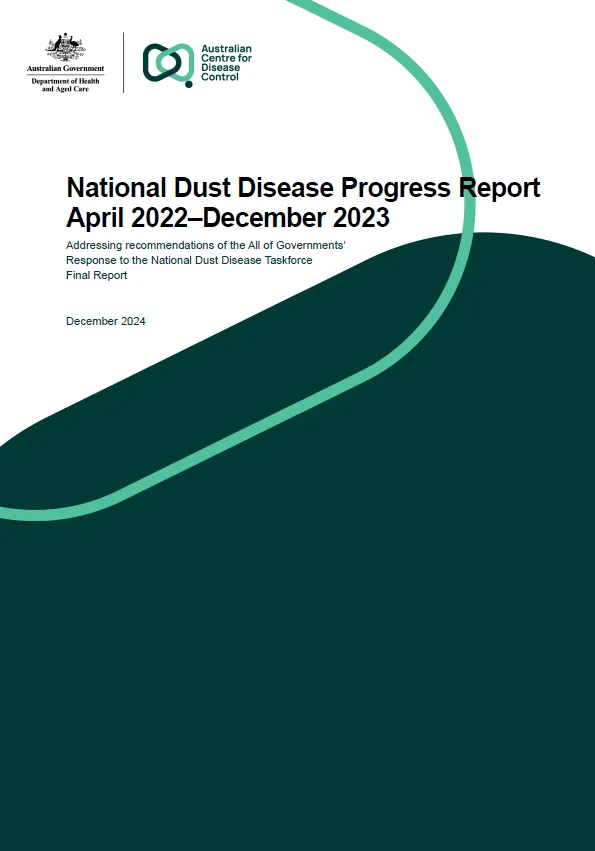National Dust Disease Progress Report April 2022 – December 2023