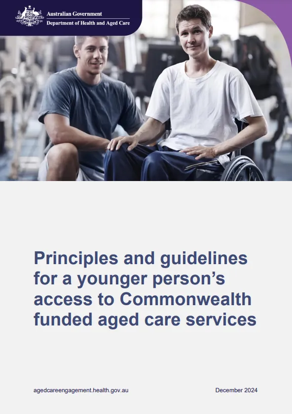 cover image for principles and guidelines document