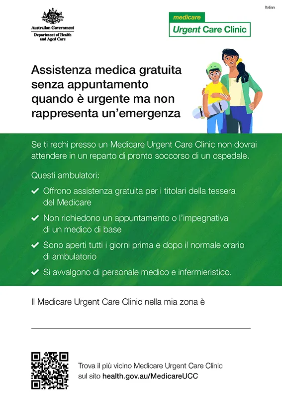 Medicare UCC Poster-Italian