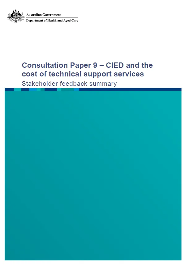Consultation Paper 9