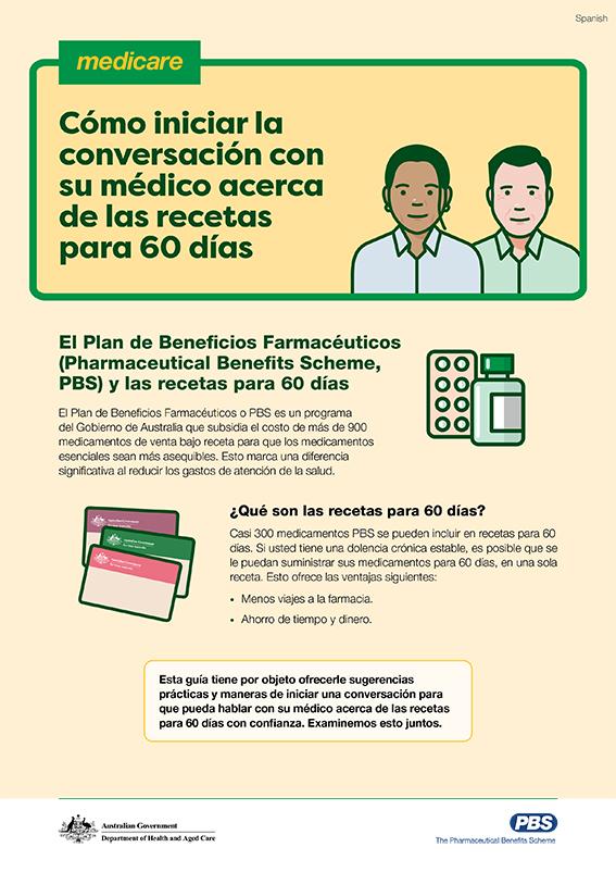 Guía del consumidor para las conversaciones sobre las recetas de 60 días