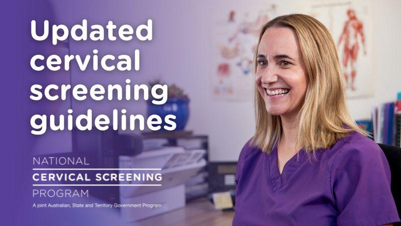 Training for upcoming changes to clinical guidelines for cervical screening