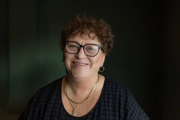 Pictured: aged care volunteer coordinator Laureen Smith 