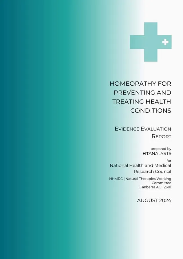 Natural Therapies Review 2024 – Homeopathy evidence evaluation
