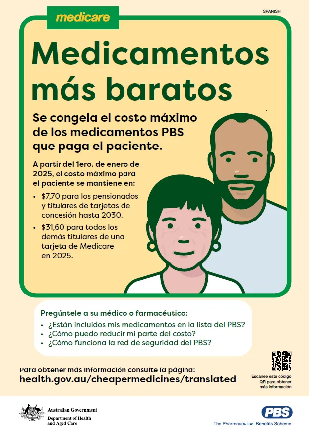 Cover image of the Spanish A3 poster