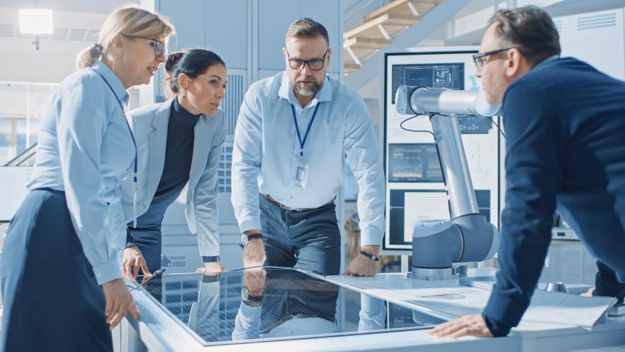 Image of medical researchers