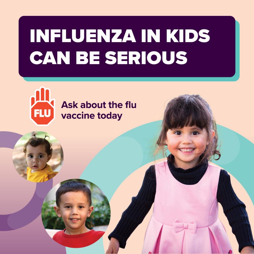 - Influenza in kids can be serious